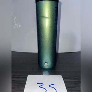 New!!! Starbucks sparkly green vacuum insulated Tumblr size 20 oz